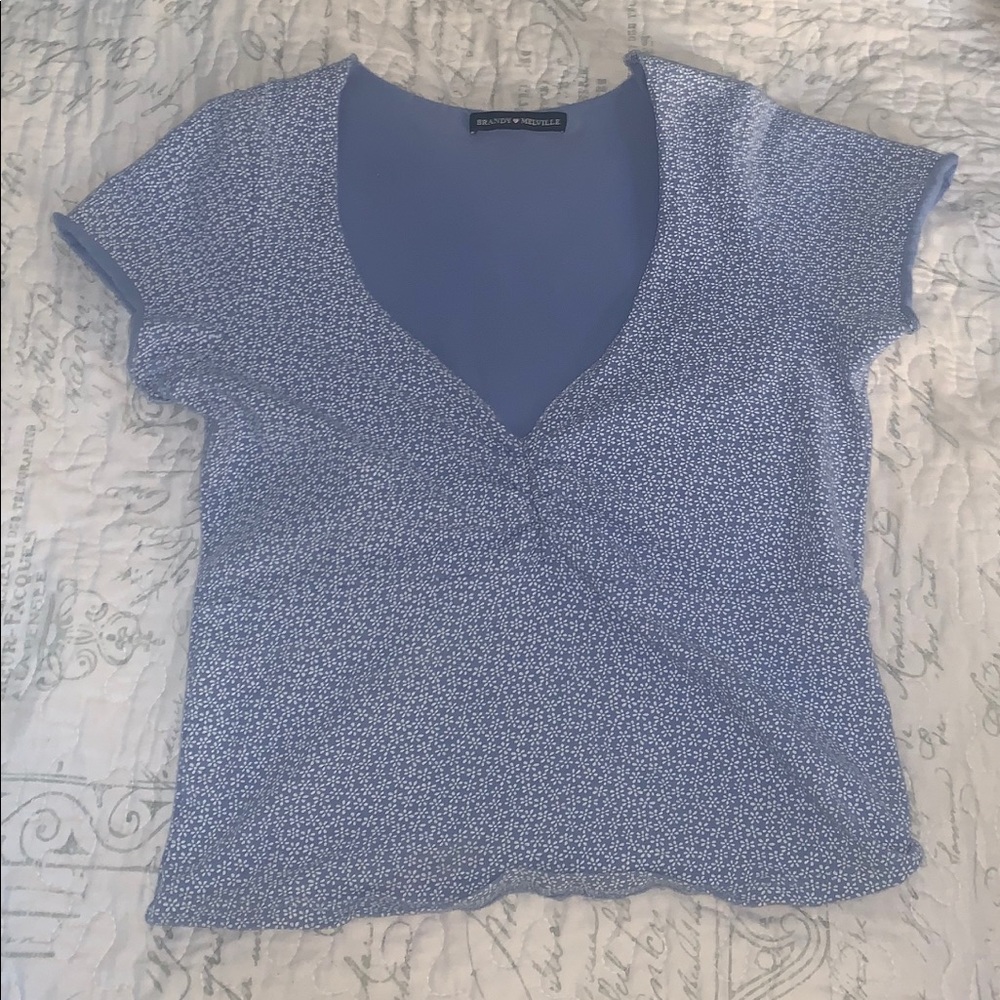 Brandy Melville floral Gina top